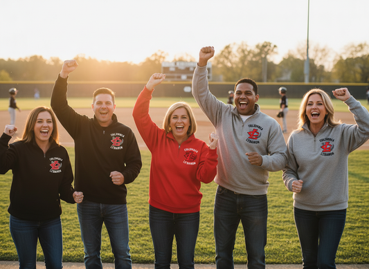 CLLL Customizable Adult Jerzees Quarter Zip Sweatshirt