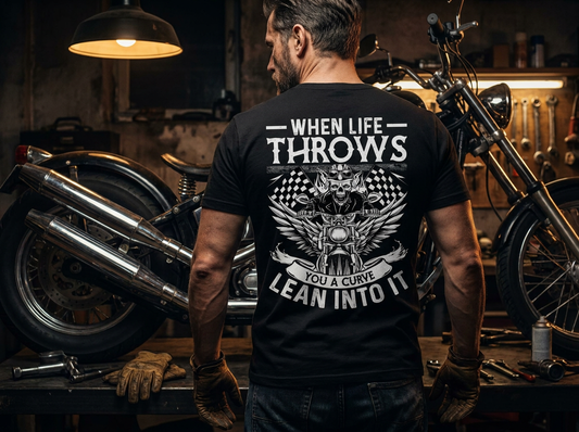 Lean Into it - Short or Long Sleeve Ultra Cotton Gildan Tshirts 100% Preshrunk Cotton