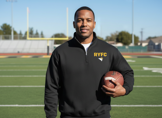 RYFC New! Customizable RYFC Adult Jerzees 50/50 Quarter Zip Sweatshirt
