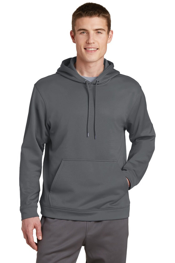 CLLL Customizable Adult Sport Tek Polyester Hooded Wick Fleece Hooded Sweatshirt