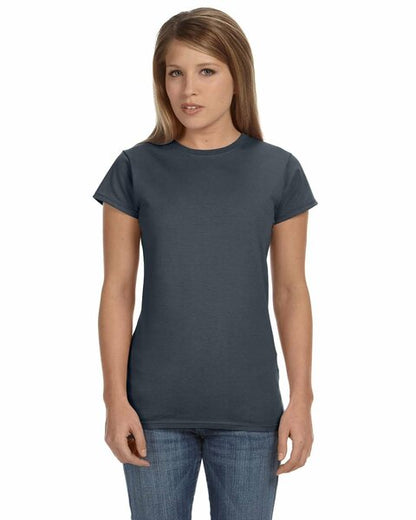 Mainely Rat Rescue Logo (pick your logo)  WOMENS FITTED CUT Softstyle Gildan Tshirt -