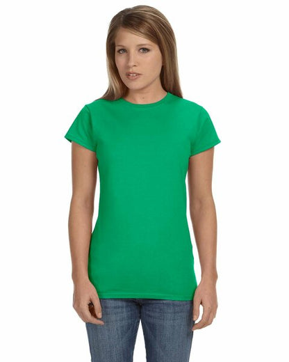 Mainely Rat Rescue Logo (pick your logo)  WOMENS FITTED CUT Softstyle Gildan Tshirt -