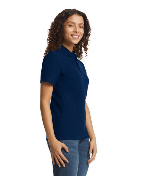 Mainely Rat Rescue Logo (pick your logo)  LADIES Softstyle Gildan Pique Polo