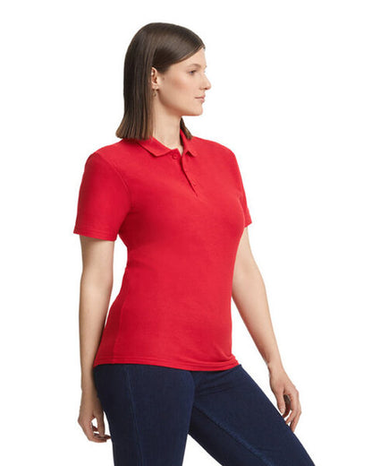 Mainely Rat Rescue Logo (pick your logo)  LADIES Softstyle Gildan Pique Polo