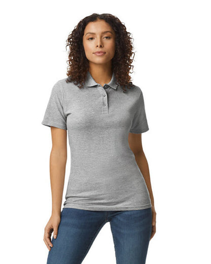 Mainely Rat Rescue Logo (pick your logo)  LADIES Softstyle Gildan Pique Polo