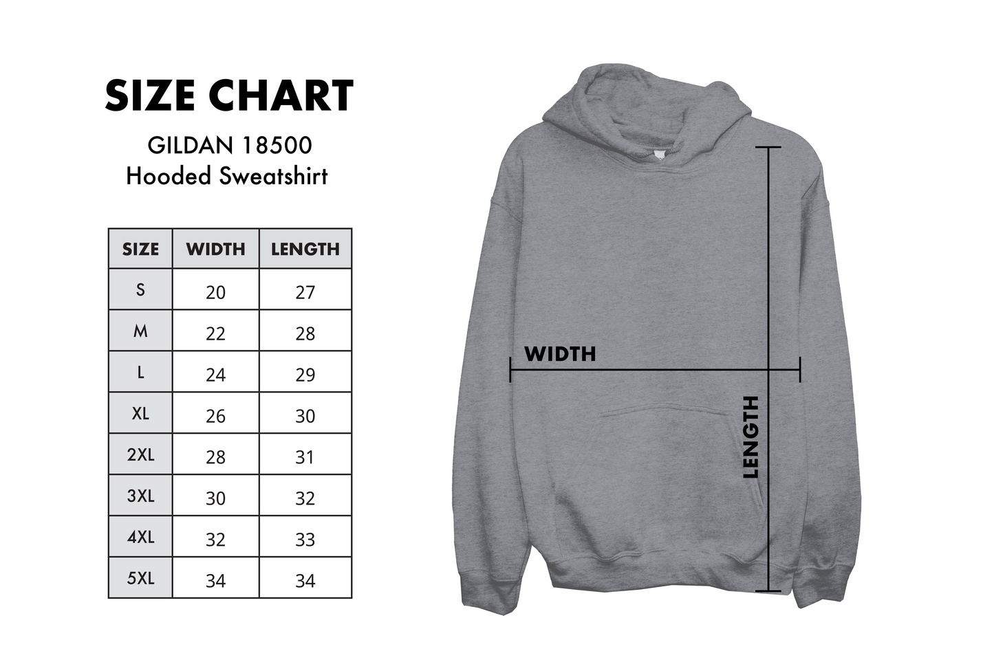 RYFC NEW! Customizable Football & Cheer  Family Gildan Hooded Sweatshirt
