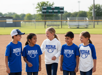 Royals Softball/Baseball Youth and Adult Short or Long Sleeve PosiCharge ® Competitor™ Tee