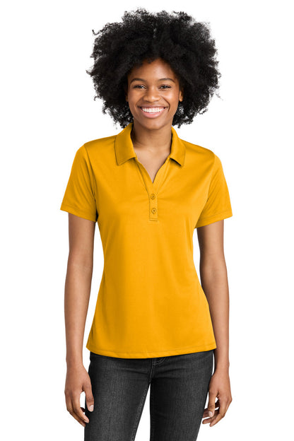 Gold Lions Club Sport Women's Tek Polyester Polo Shirt