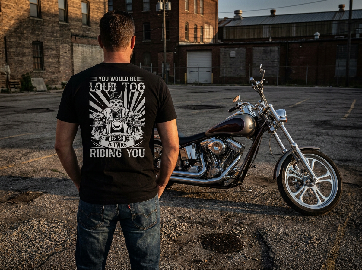 You'd Be Loud too - Short or Long Sleeve Ultra Cotton Gildan Tshirts 100% Preshrunk Cotton