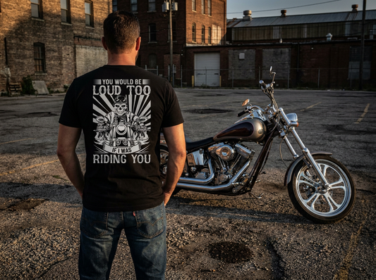 You'd Be Loud too - Short or Long Sleeve Ultra Cotton Gildan Tshirts 100% Preshrunk Cotton