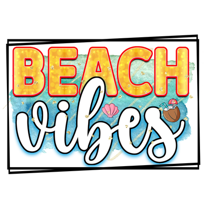 Beach Vibes Adult Tshirt