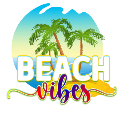 Beach Vibes Palm Trees Youth Tshirt