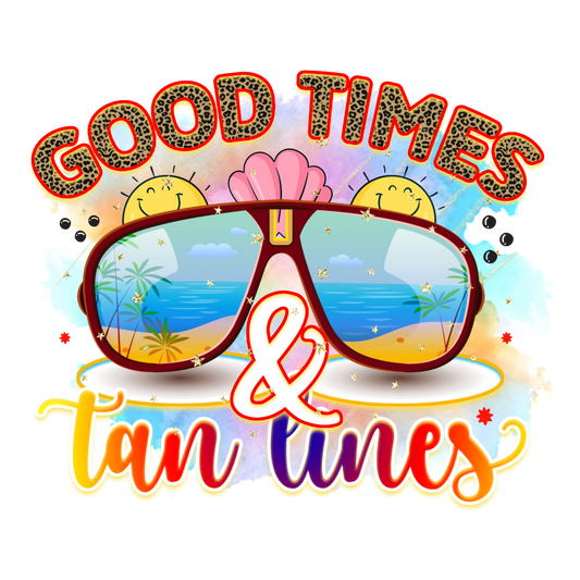 Good Times and Tan Lines Youth Tshirt