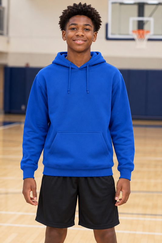 Royals Basketball Adult Gildan Heavy Customizable 50/50 Blend Hooded Sweatshirt