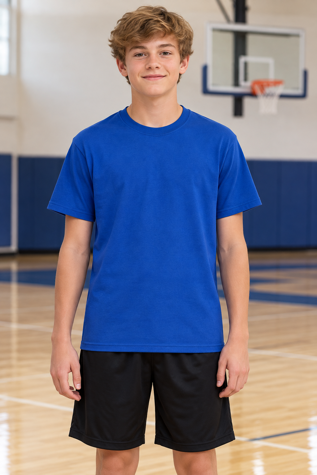 ROYALS Basketball Customizable Ultra Cotton Unisex Preshrunk Tshirt Youth to Adult sizes