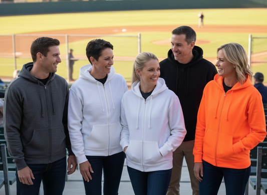 Plainfield Softball/Baseball  Customizable  Zip Up Sweatshirt (Choose your logo)