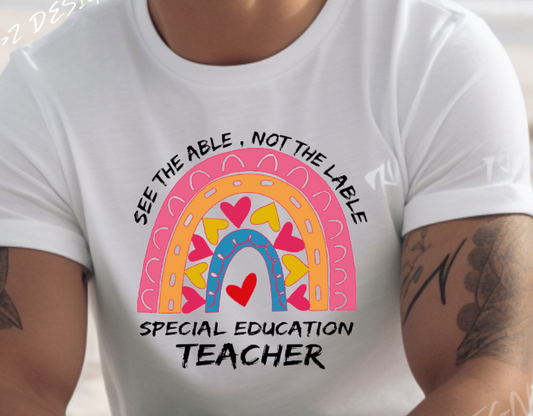 Special Education Teacher Adult Tshirt