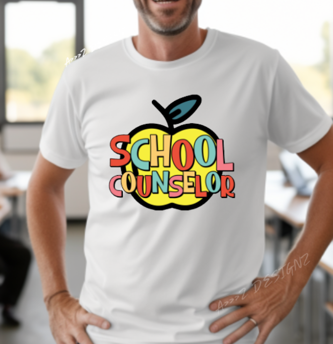 Teacher School Counselor Adult Tshirt