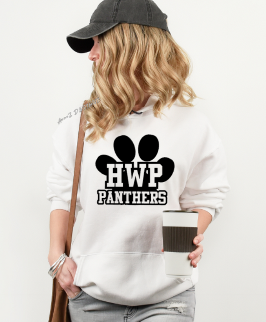 H.W. Porter Panthers Paw Youth to Adult Gildan Hoodie