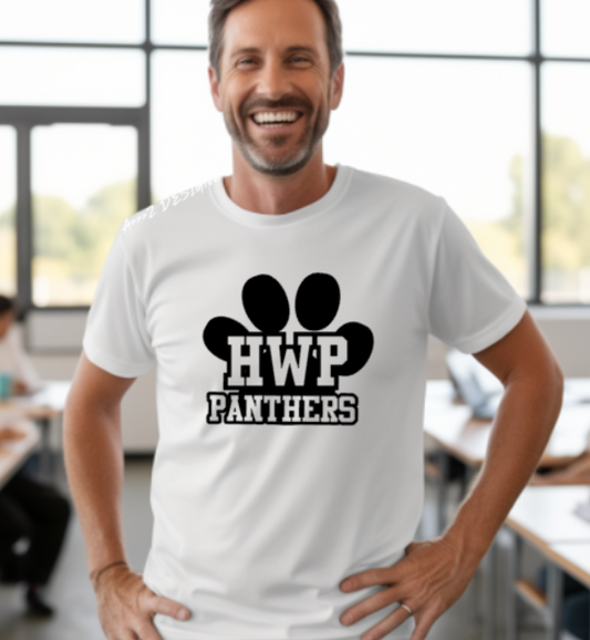 H.W Porter HWP Paw ADULT NEW! Softstyle Tees