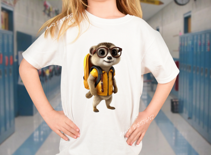 School Meerkat Youth Tshirt