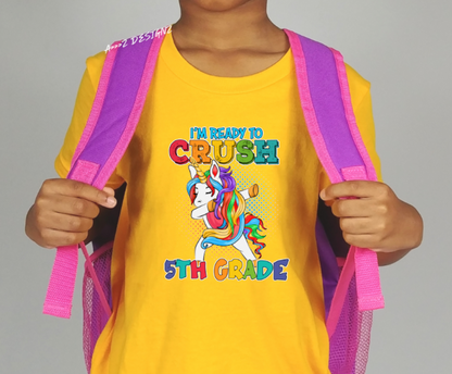 Reay to Crush (Insert Grade) Unicorn Youth Tshirt