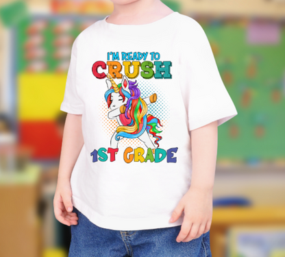 Reay to Crush (Insert Grade) Unicorn Youth Tshirt