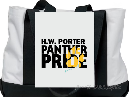 H.W. Porter Tote Bag Panther Pride