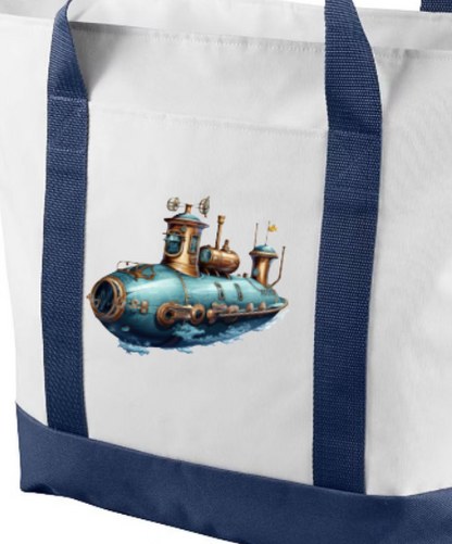 Pinup Navy Girl Bag - choose your design and bag size