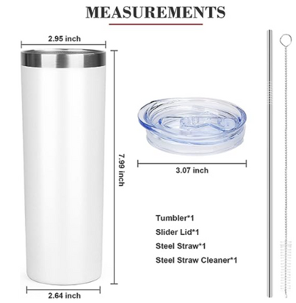 AEC 20 oz skinny insulated Mug