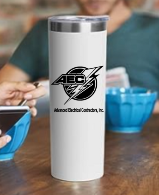AEC 20 oz skinny insulated Mug