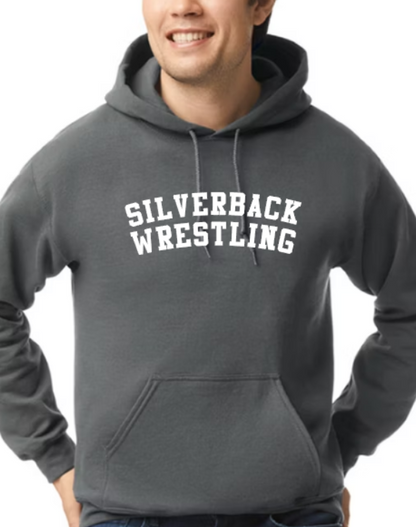 Silverback Wrestling Lettering Hooded Sweatshirt - Youth to adult sizes - customize yours today!
