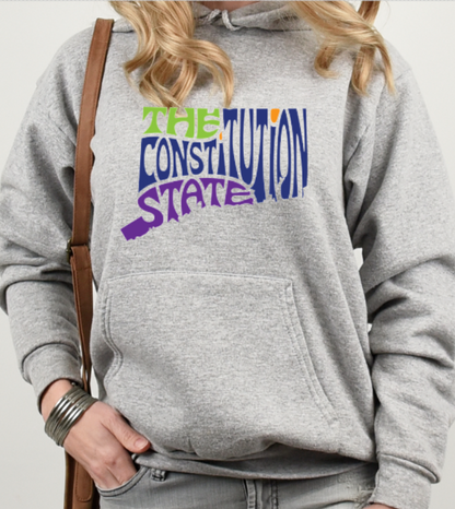 Connecticut Constitution State Softstyle Hoodie - (lots of color choices)