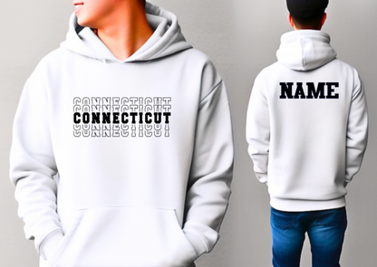 Connecticut Repeat Softstyle Hoodie - (lots of color choices)