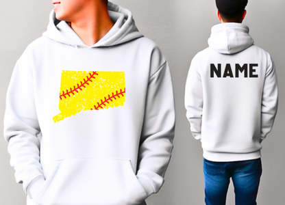 Connecticut Softball Softstyle Hoodie - (lots of color choices)