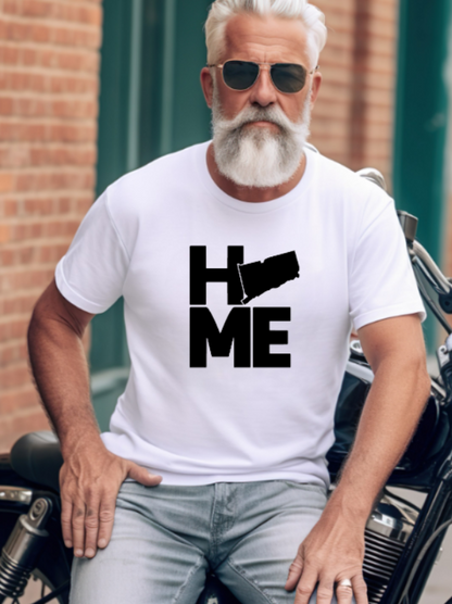 Connecticut Home Tshirt - Bella Canvas (lots of color choices)
