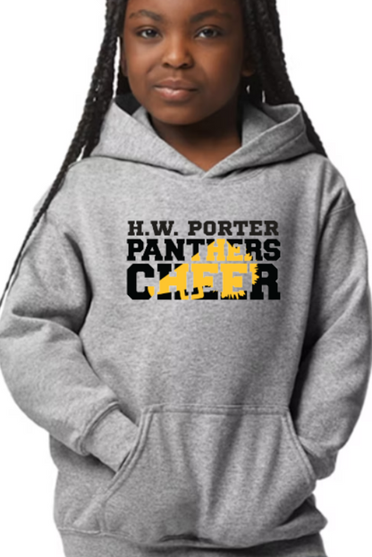 HW Porter Cheer - Hooded YOUTH to ADULT customizable