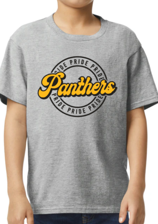 Panthers Pride YOUTH to ADULT tee - customizable