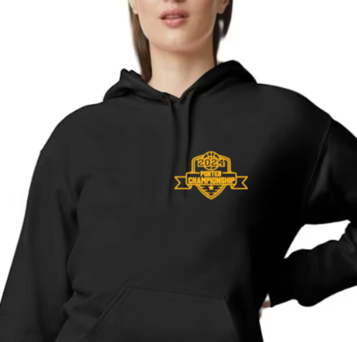 Porter Basketball Championship 2024 Softstyle Hoodie - customized back available