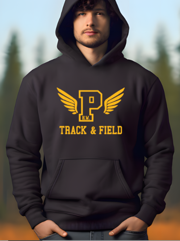 H.W. Porter Track and Field Softstyle Hoodie Adult - customization available