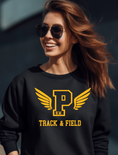 H.W. Porter Track and Field Crew Neck Adult Sweatshirt