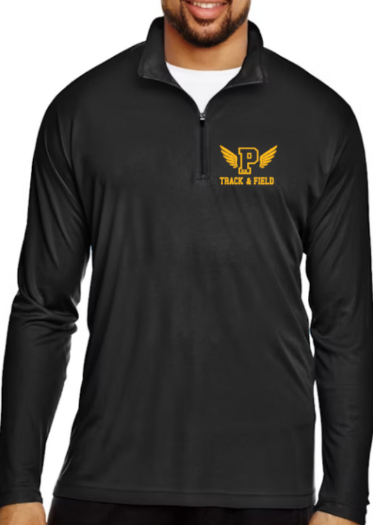 H.W. Porter Track and Field Long Sleeve Zone Performance Quarter-Zip