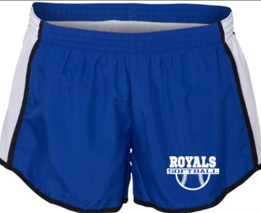 Royals Softball BLUE Ladies' Pulse Team Short