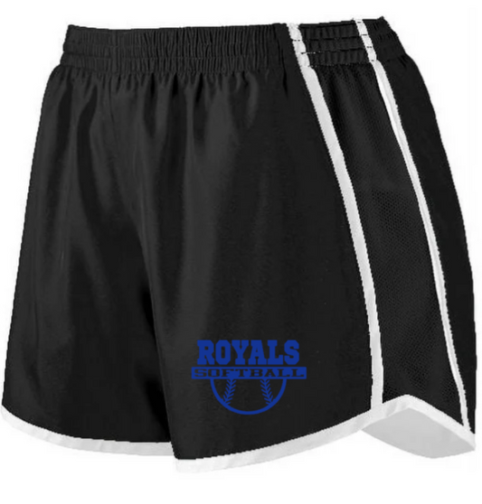 Royals Softball BLACK Ladies' Pulse Team Short
