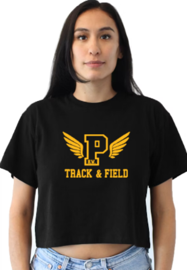 H.W. Porter Track and Field crop Tees - Customization available