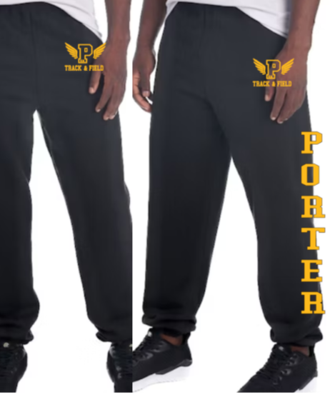 H.W. Porter Track and Field Sweatpants Youth to Adult