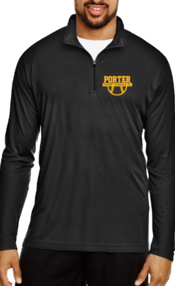Porter Softball Long Sleeve Zone Performance Quarter-Zip