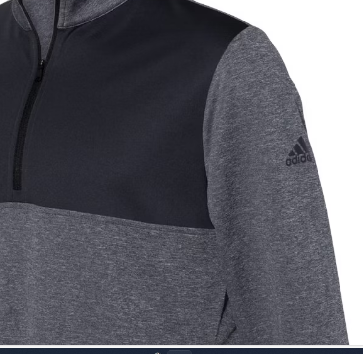 Porter Baseball Adidas Unisex Lightweight Quarter-Zip Pullover