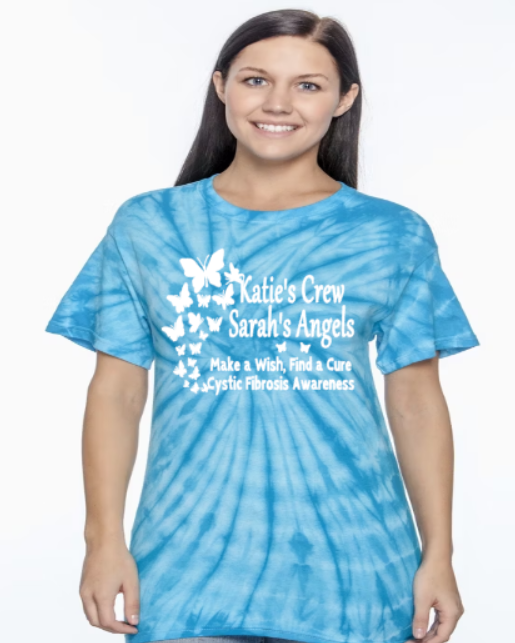 Katie's Crew Sarah's Angels Tye Dye TShirt Infant to Adults