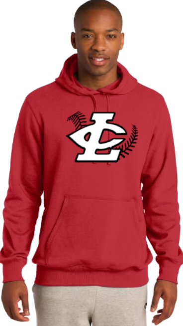 CLLL Tall Sport Tek Pullover Hooded Sweatshirt RED